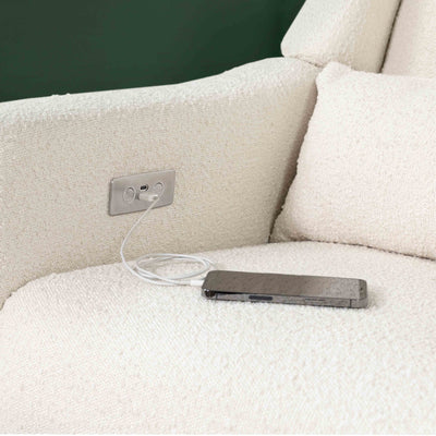 Babyletto Kiwi Electronic Recliner and Swivel Glider with USB port