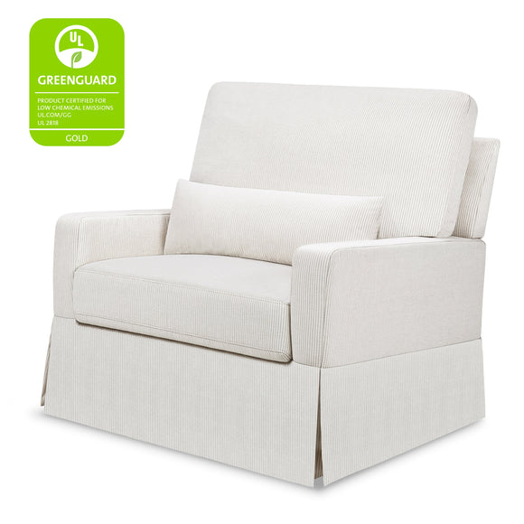 Namesake Crawford Pillowback Chair and a Half Comfort Swivel Glider - Twinkle Twinkle Little One