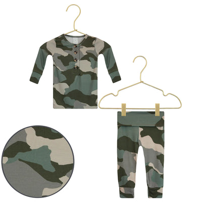 Roger Top, Bottom & Top Knot Hat Set - Twinkle Twinkle Little One