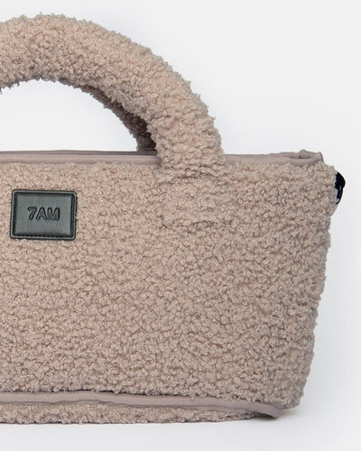7AM Enfant Romy Stroller Organizer Teddy Oatmeal - image 5