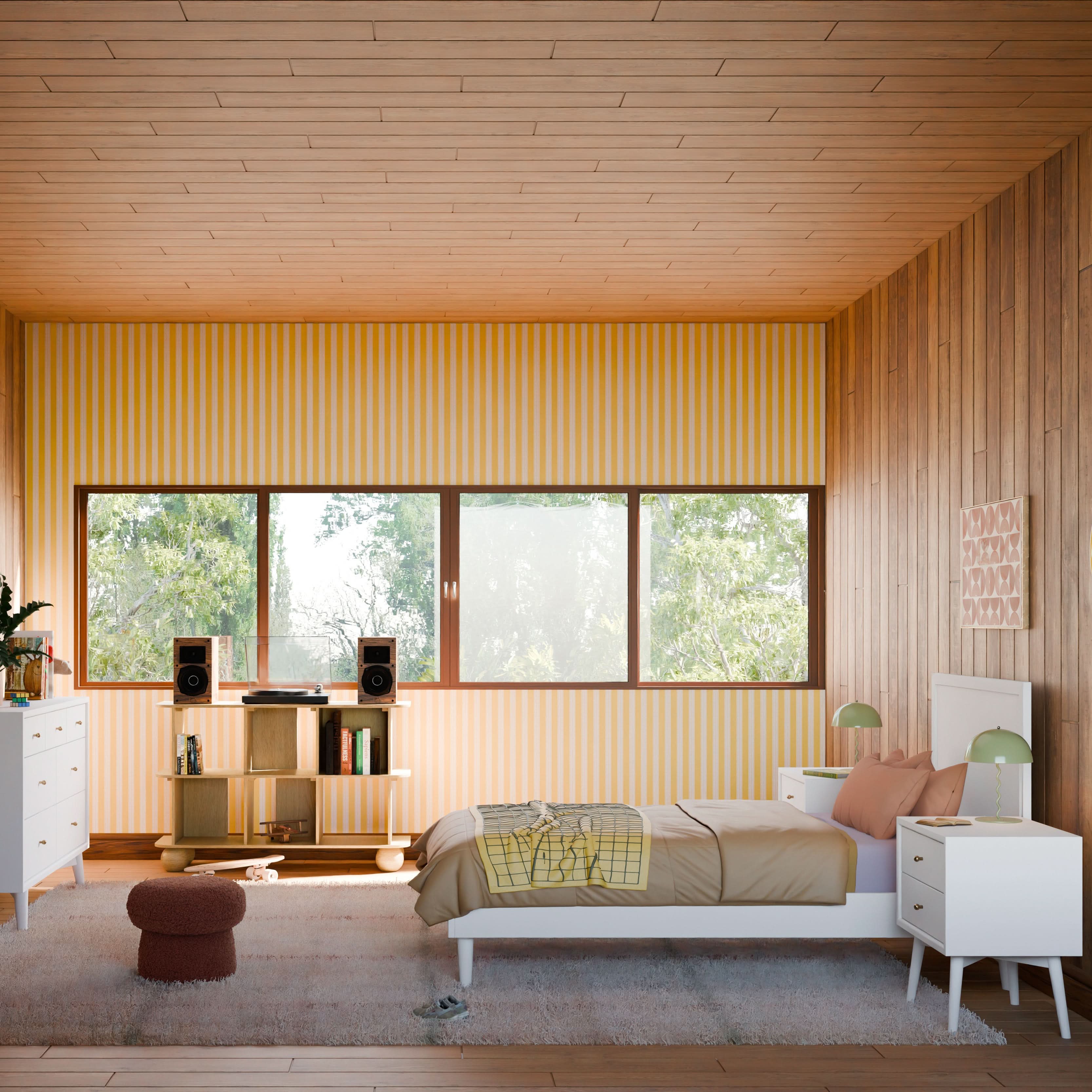 Babyletto Palma Twin Bed - Twinkle Twinkle Little One