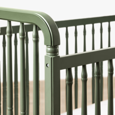 Namesake Liberty 3-in-1 Convertible Spindle Crib with Toddler Bed Conversion Kit