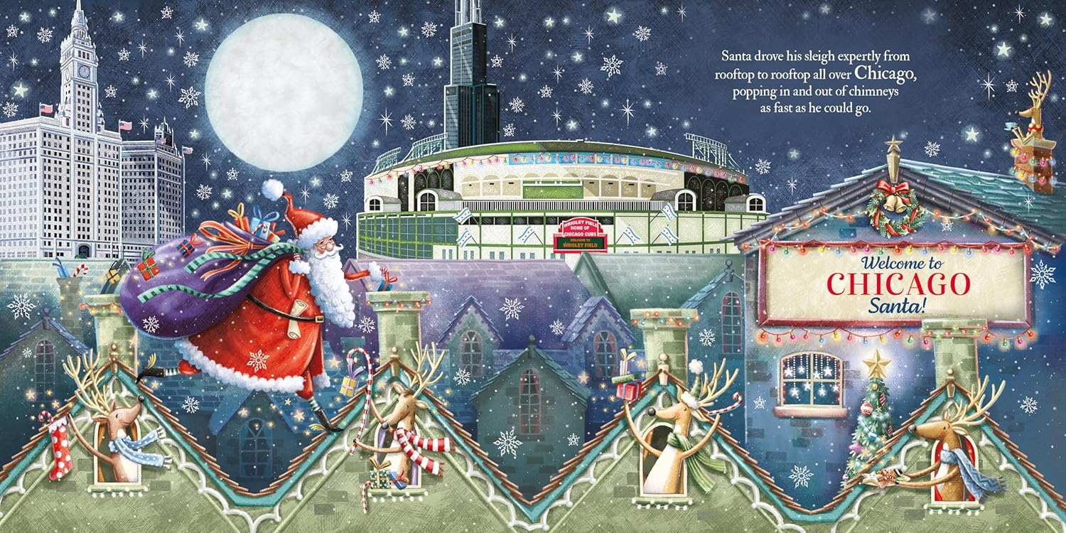 Santa Is Coming to Chicago: A Christmas Adventure Tale and Fun Stocking Stuffer