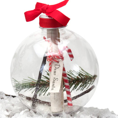 Santa's Message Handprint Ornament - Twinkle Twinkle Little One