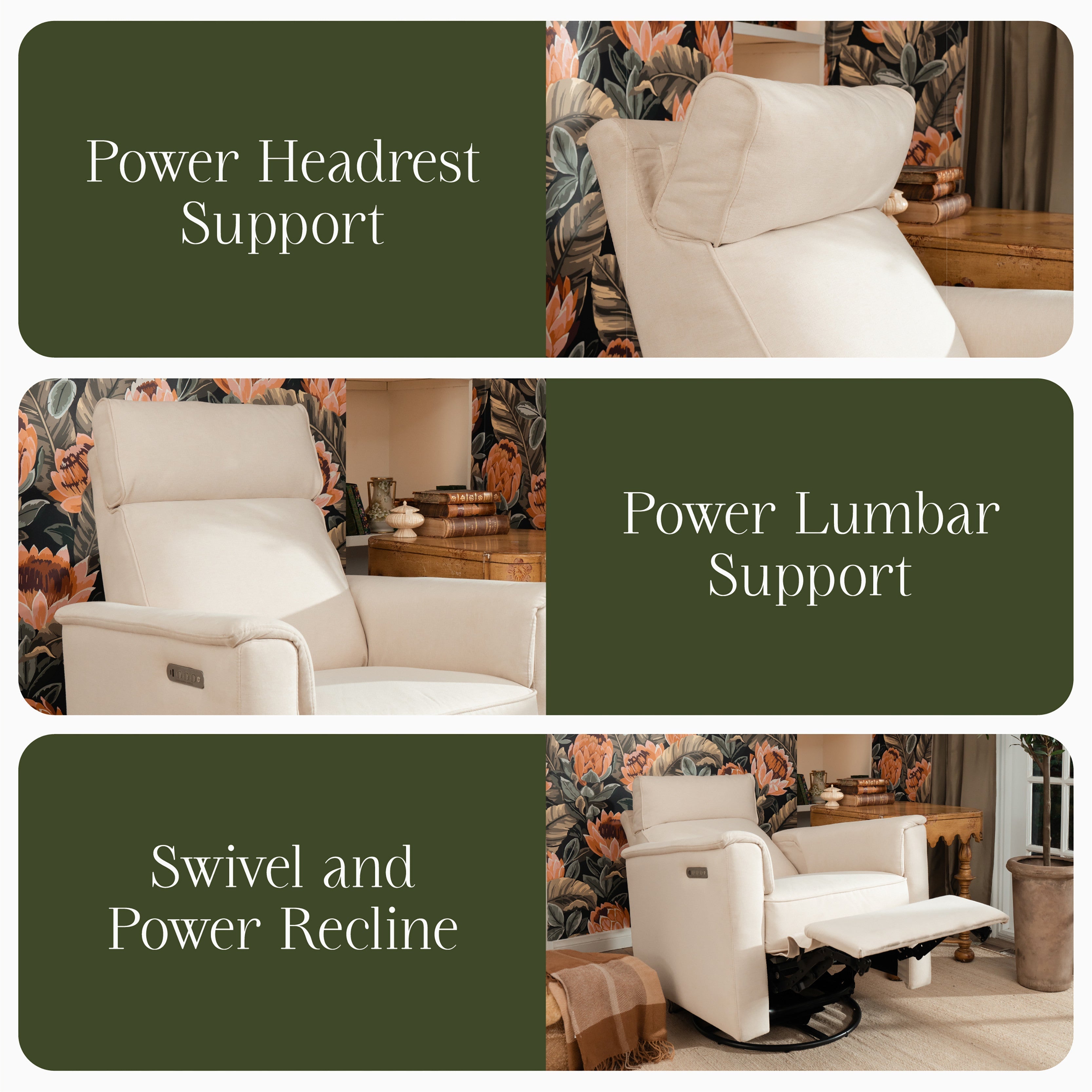 Namesake Willa Pro Power Recliner & Swivel Glider - Twinkle Twinkle Little One