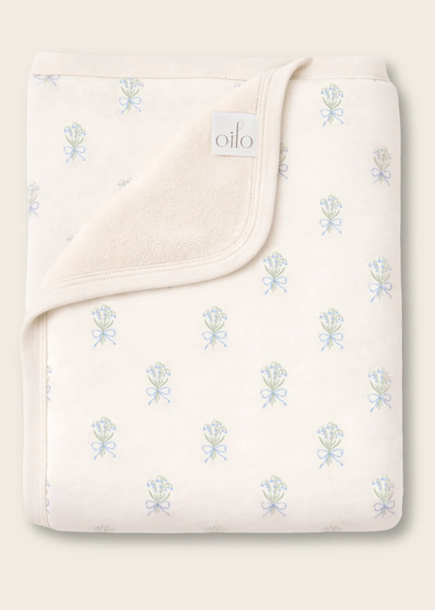 Lily of the Valley Cuddle Blanket