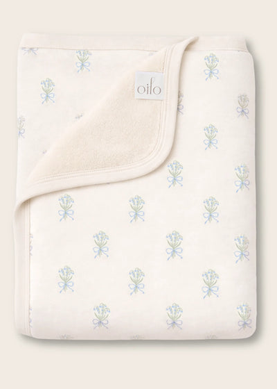 Lily of the Valley Cuddle Blanket
