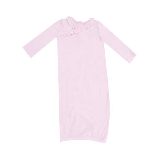 Veiled Pink Kimono Gown