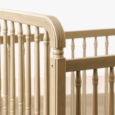 Namesake Liberty 3-in-1 Convertible Spindle Crib with Toddler Bed Conversion Kit