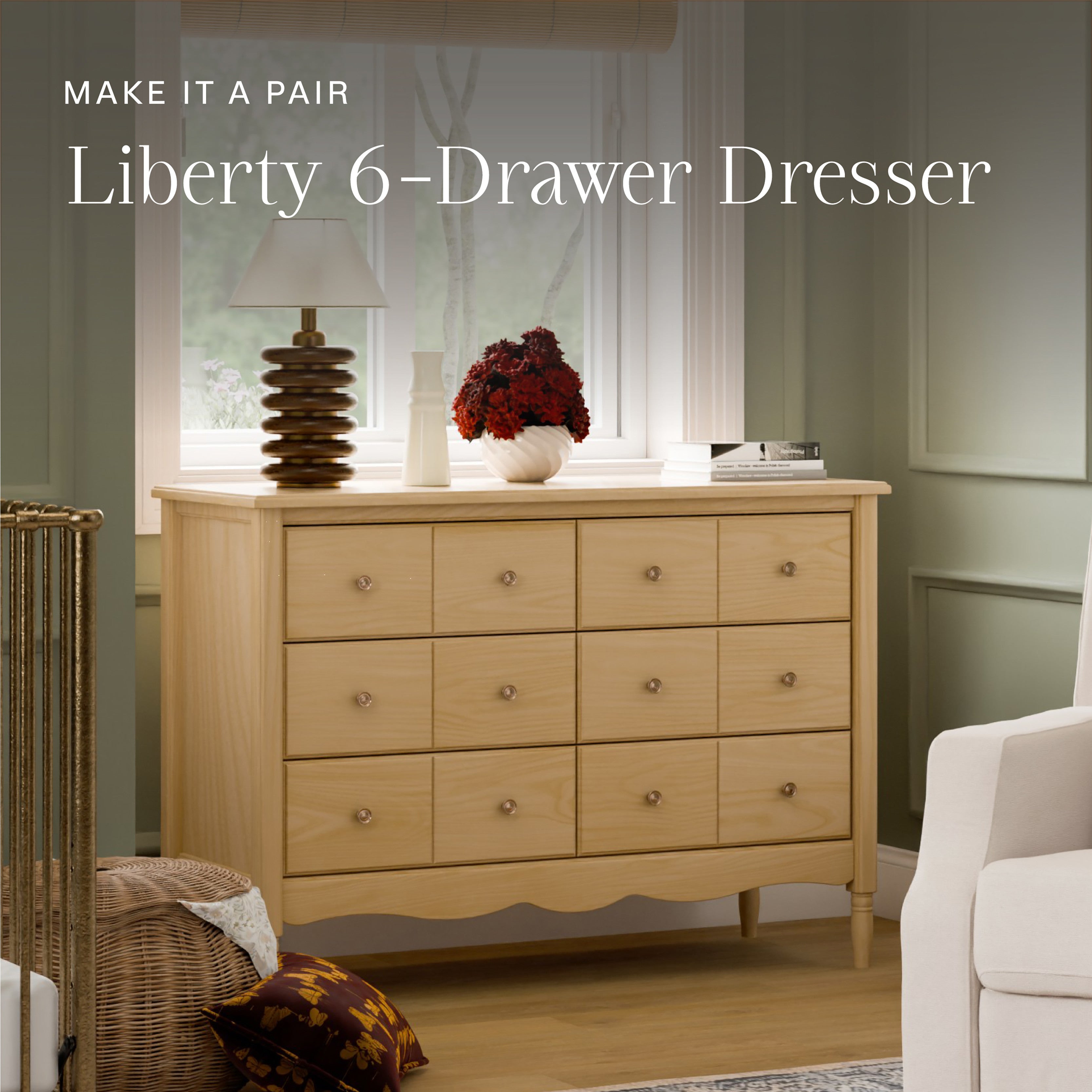 Namesake Winston 4-in-1 Convertible Crib