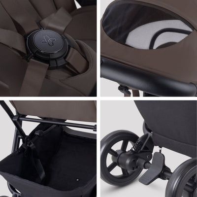 Silver Cross Nia Compact Travel Stroller Bundle
