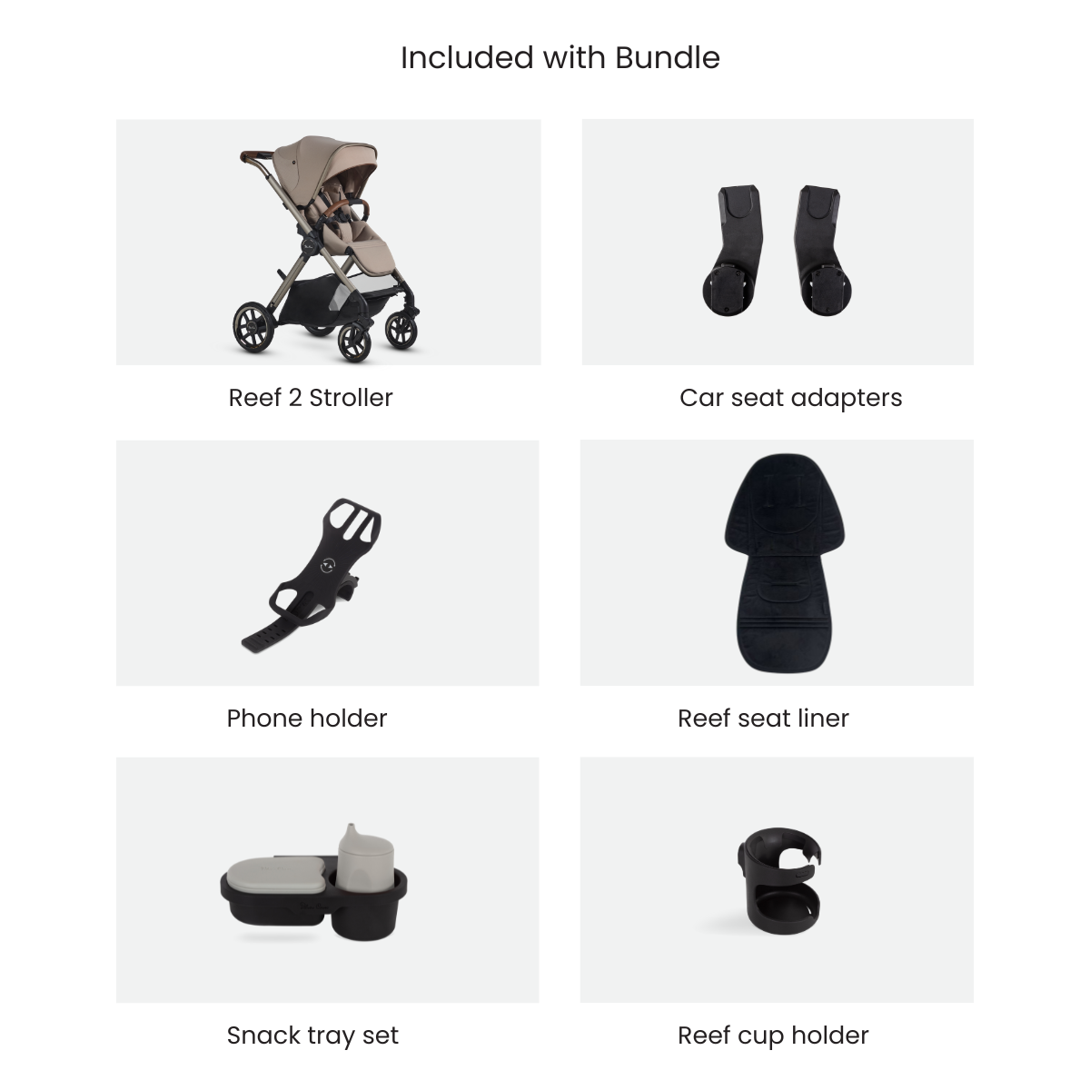 Silver Cross Reef 2 Stroller + Accessory Bundle - Twinkle Twinkle Little One