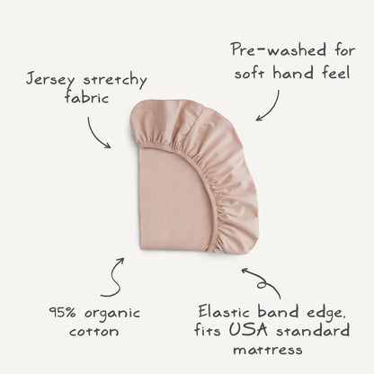 Stretchy Crib Sheet - Twinkle Twinkle Little One