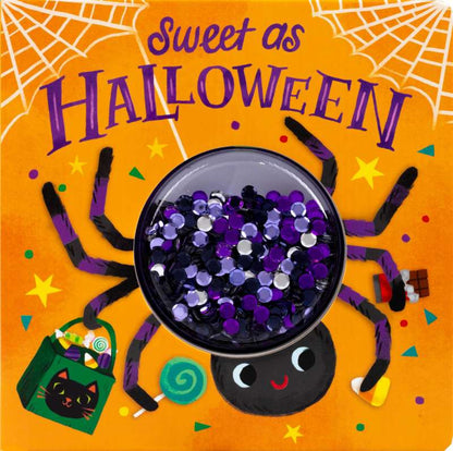 Sweet as Halloween - Sequin Shaker Board Book - Twinkle Twinkle Little One