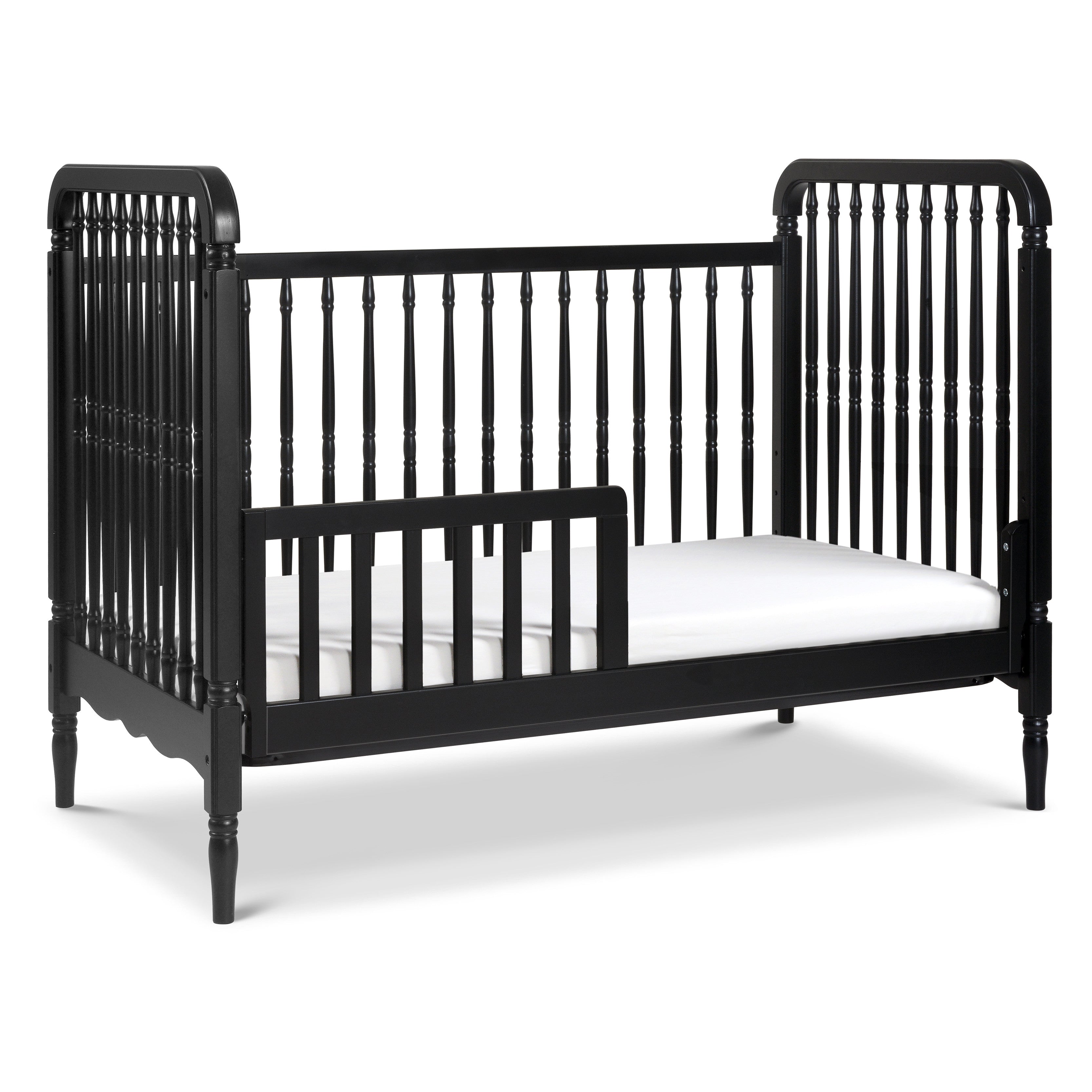 Namesake Liberty 3-in-1 Convertible Spindle Crib with Toddler Bed Conversion Kit