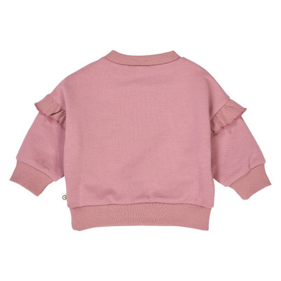 Cozy Me Frill Sweatshirt - Nostalgia Rose - Twinkle Twinkle Little One