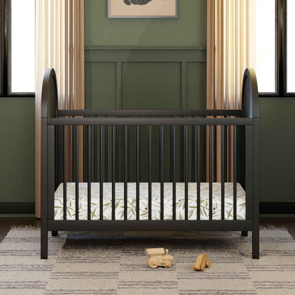 Babyletto Bondi Cane 3-in-1 Convertible Crib with Toddler Bed Conversion Kit - Twinkle Twinkle Little One