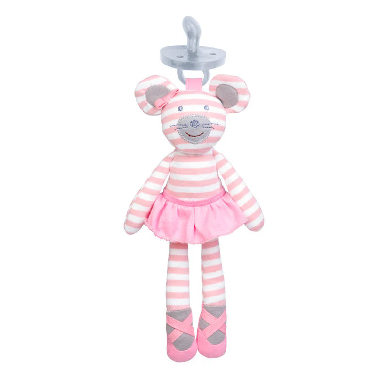 Ballerina Mouse - Pacifier Buddy - Twinkle Twinkle Little One