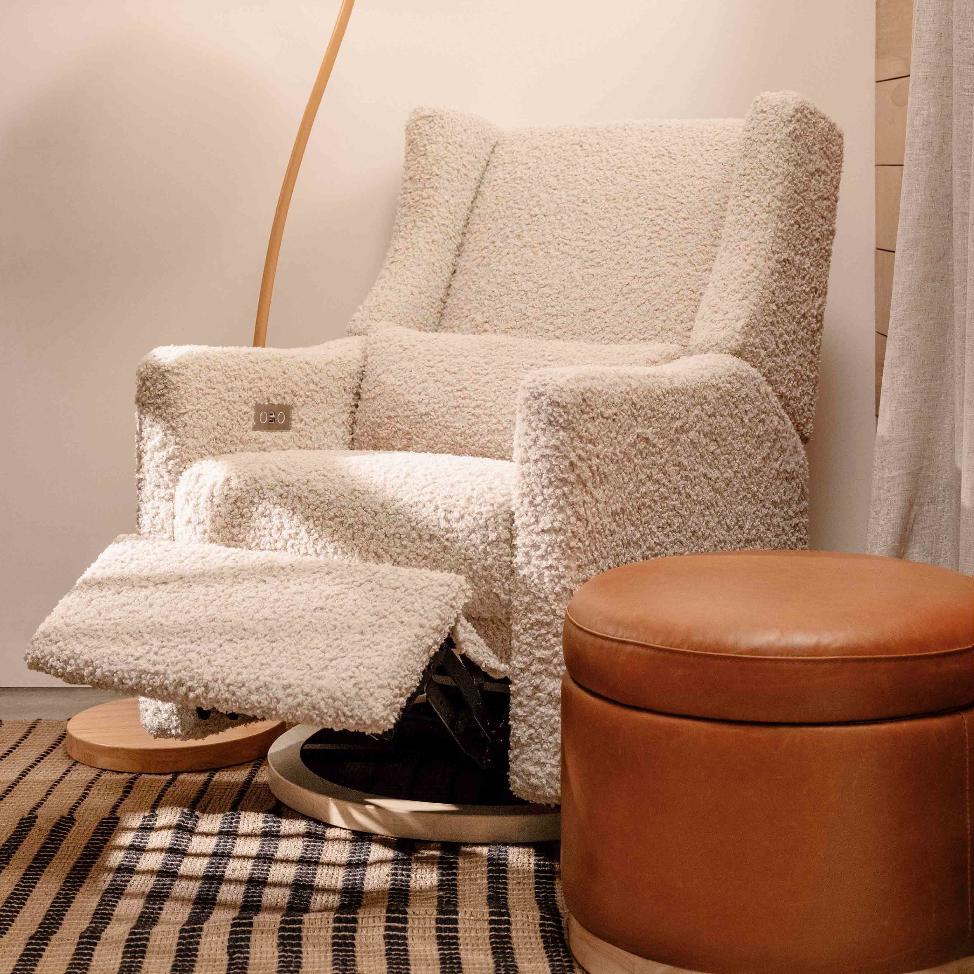 Babyletto Kiwi Electronic Recliner and Swivel Glider with USB port