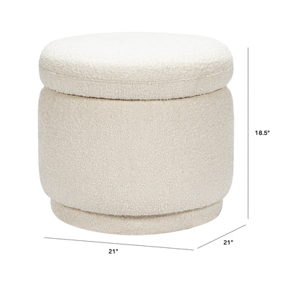 Babyletto Enoki Storage Ottoman in Boucle