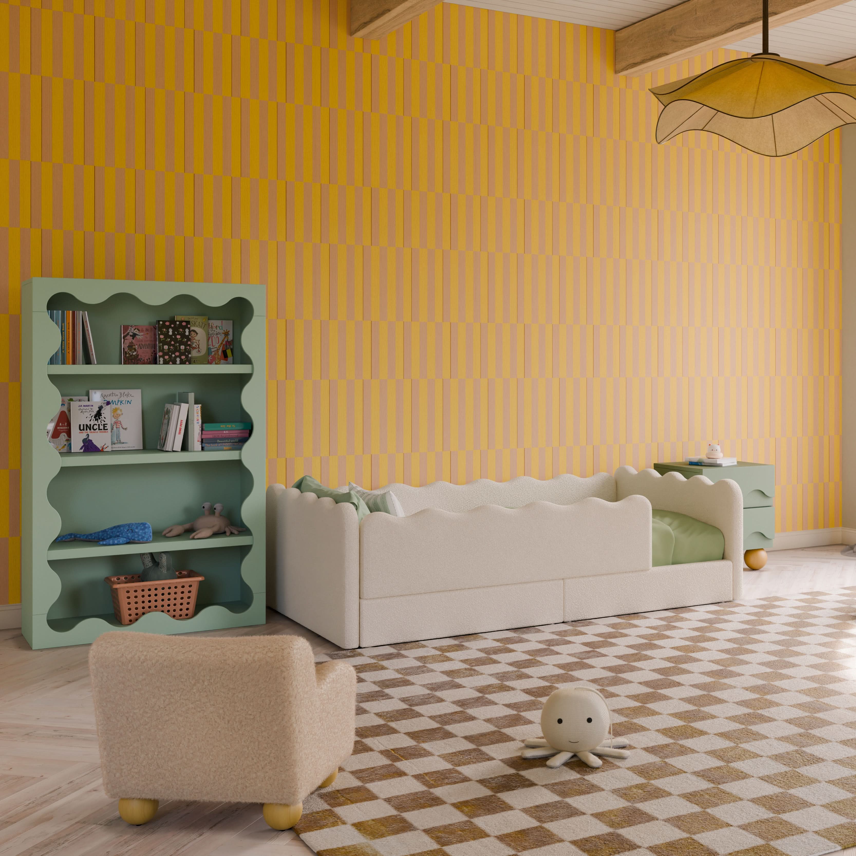 Babyletto Rizo Montessori-Inspired Twin Bed - Twinkle Twinkle Little One