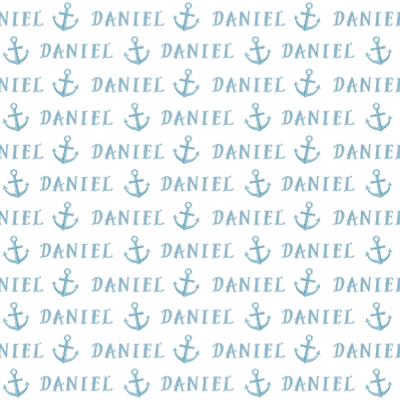 Sugar + Maple Personalized Towel | Anchors - Twinkle Twinkle Little One