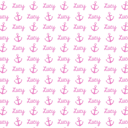 Sugar + Maple Personalized Towel | Anchors - Twinkle Twinkle Little One