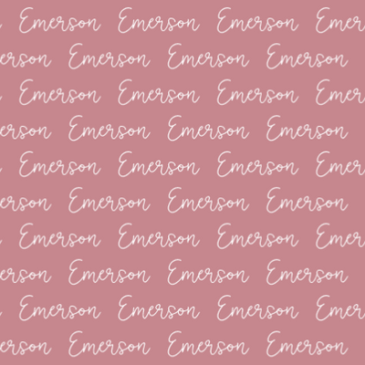 Sugar + Maple Personalized Towel | Repeating Name - Twinkle Twinkle Little One