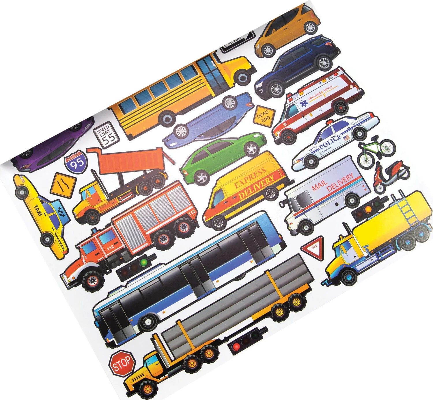 Transportation Sticker Book - 0