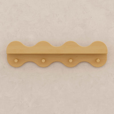 Babyletto Lido Wave Bookshelf with Hooks