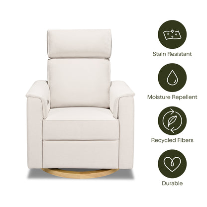 Namesake Willa Plus Power Glider Recliner + Power Headrest