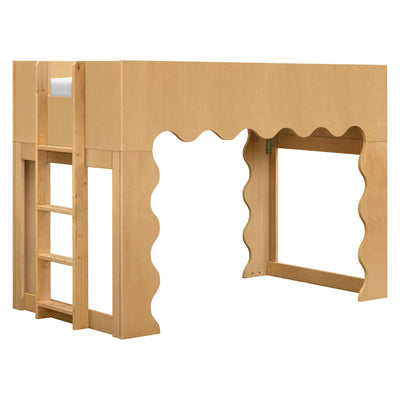 Babyletto Lido Wave Convertible Low Loft Twin Bed