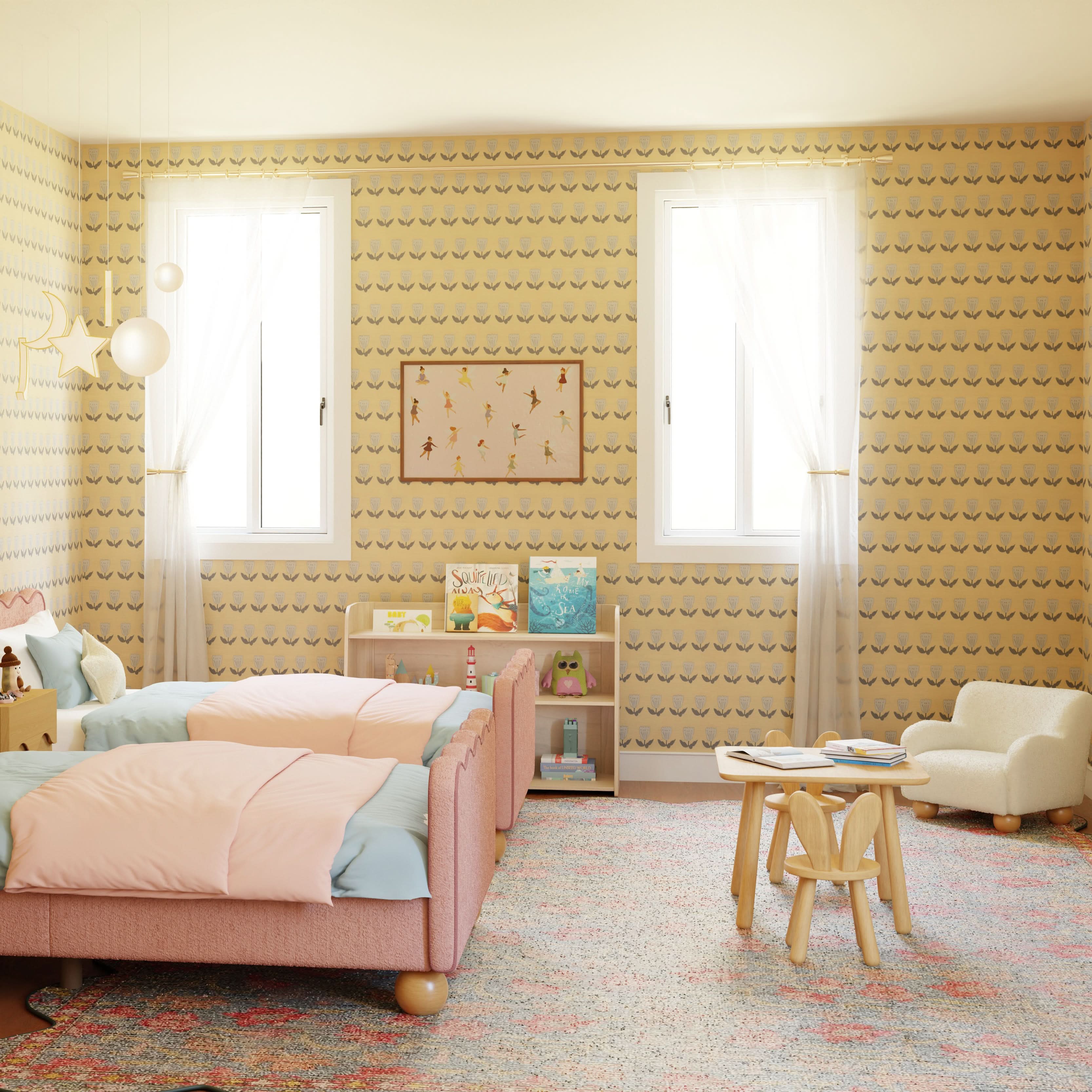 Babyletto Swoops Kids Chair - Twinkle Twinkle Little One