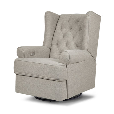 Namesake Harbour Electronic Recliner and Swivel Glider in Eco-Performance Fabric with USB port | Water Repellent & Stain Resistant