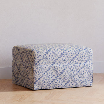 Sarah Flint x Namesake Crawford Gliding Ottoman in Eco-Performance Fabric | Water Repellent & Stain Resistant - Twinkle Twinkle Little One