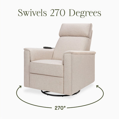 Namesake Willa Deluxe Power Recliner and Swivel Glider with Heat & Massage