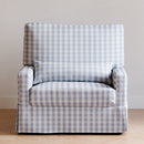 Namesake Crawford Pillowback Chair and a Half Comfort Swivel Glider - Twinkle Twinkle Little One