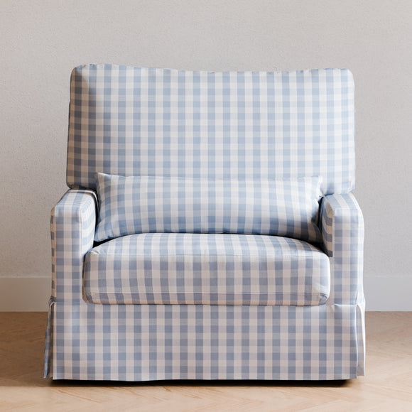 Namesake Crawford Pillowback Chair and a Half Comfort Swivel Glider - Twinkle Twinkle Little One