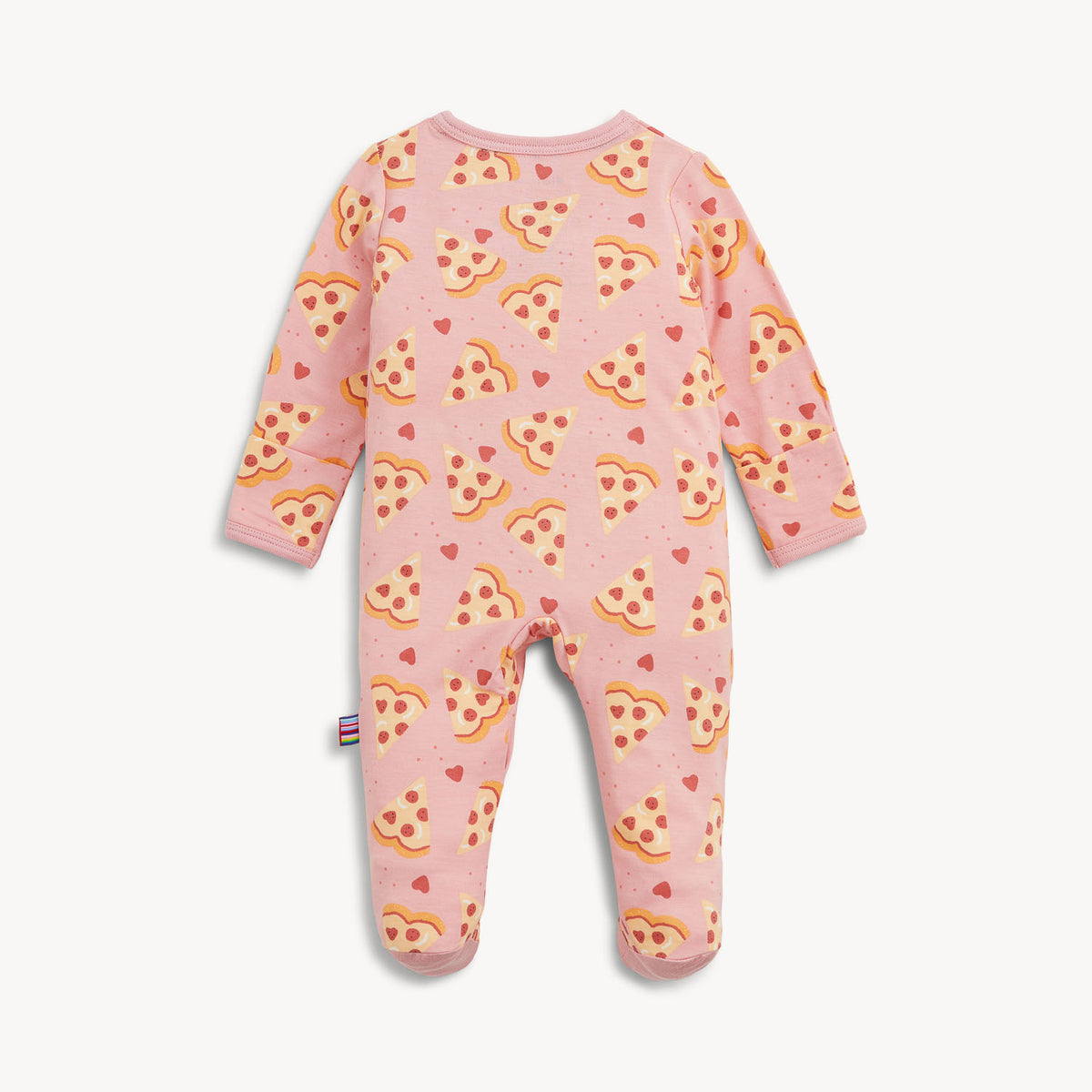 Pizza My Heart Pink Modal Magnetic Footie