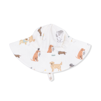 Awesome Dogs Wide Brim Sun Hat