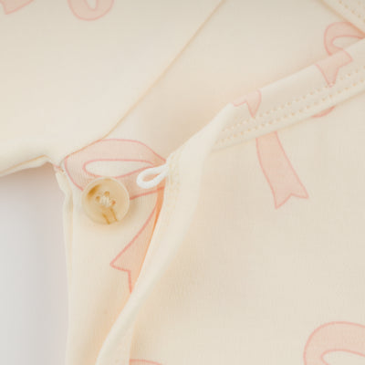 Big Bows Kimono Set - Milk
