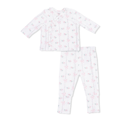 Dainty Buds And Bows Take Me Home Set With Convertible Pant