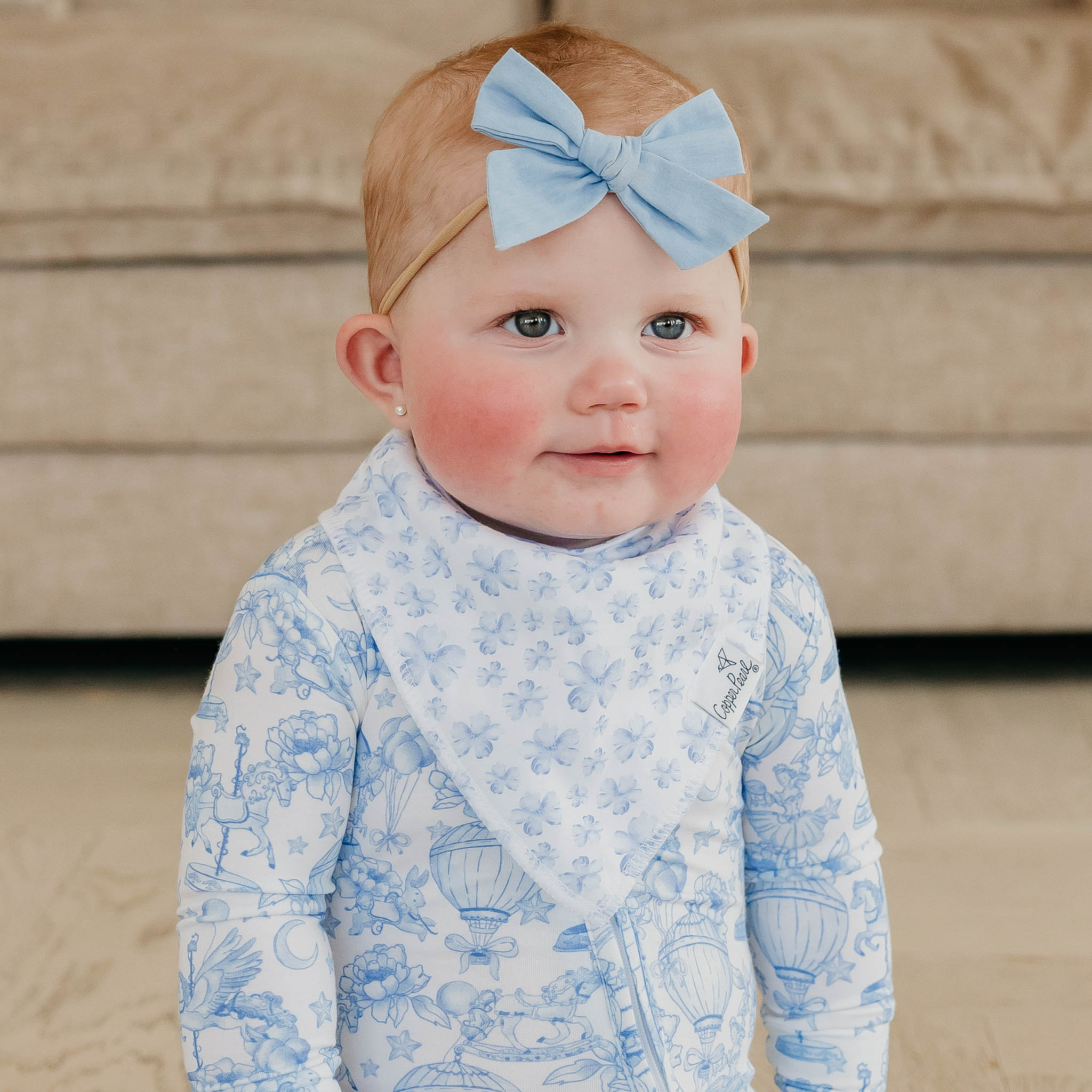 Vintage Carnival Bandana Bib Set (4-Pack)