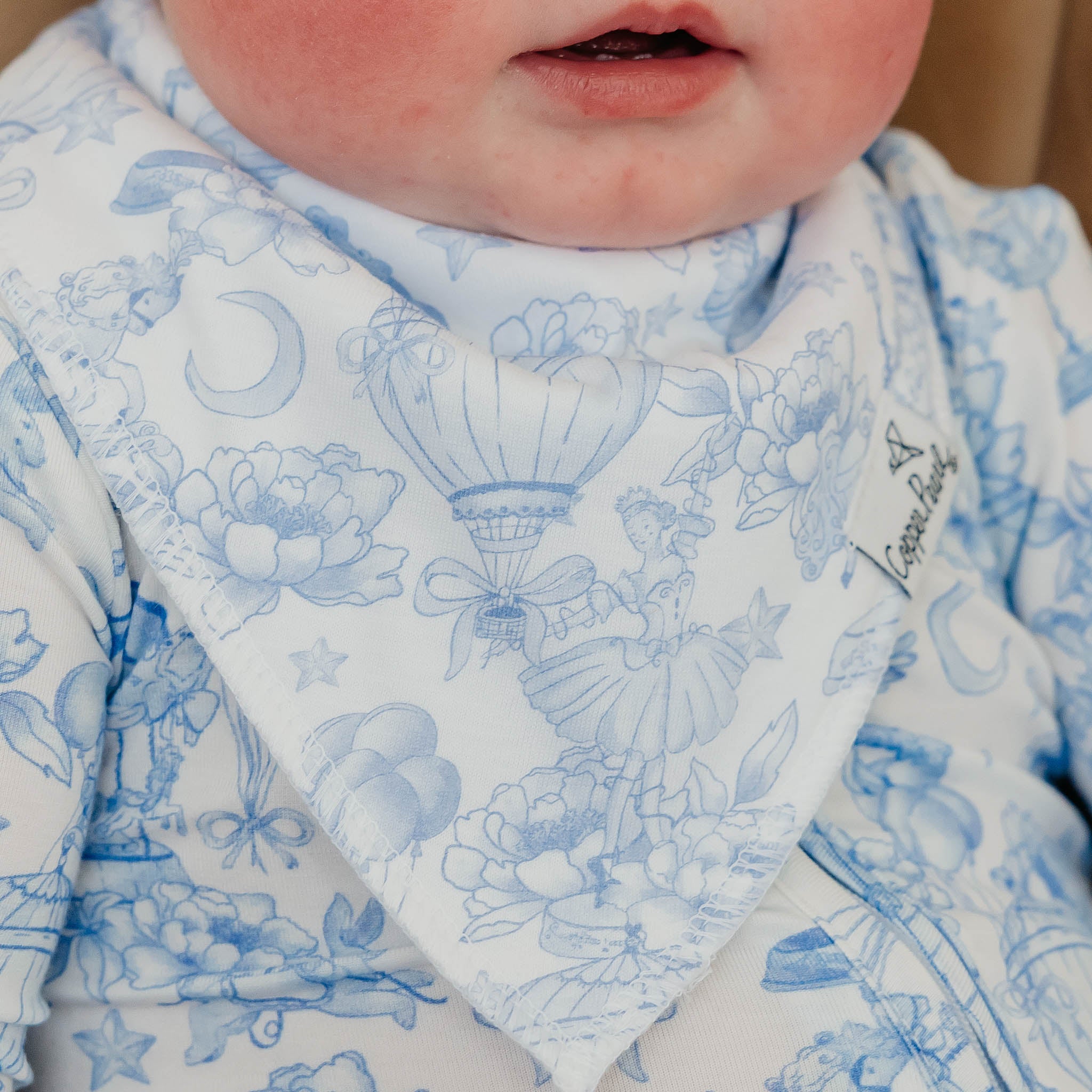 Vintage Carnival Bandana Bib Set (4-Pack)