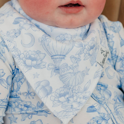 Vintage Carnival Bandana Bib Set (4-Pack)