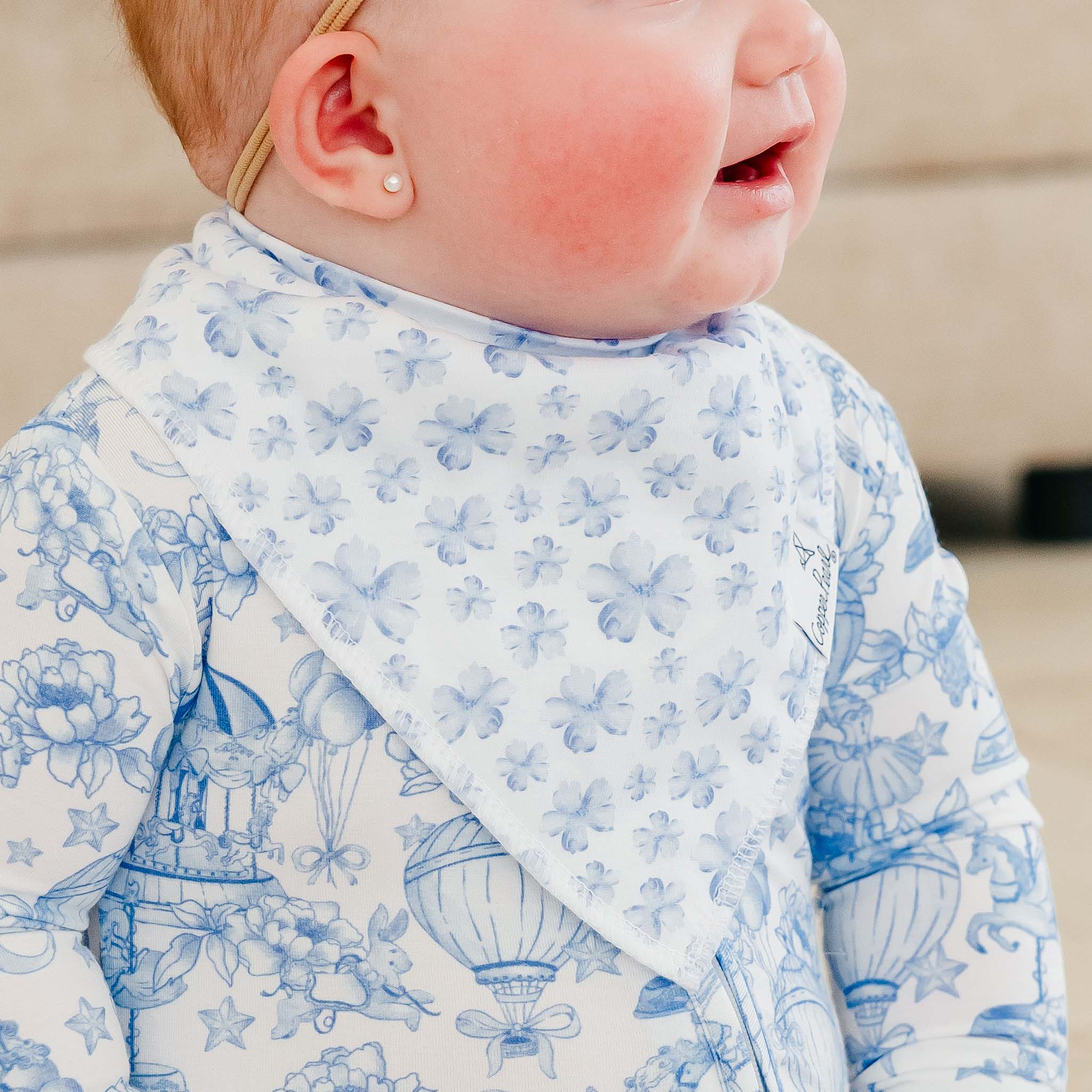 Vintage Carnival Bandana Bib Set (4-Pack)