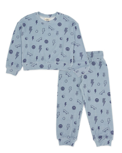 Icon Hacci Long Sleeve and Jogger Set