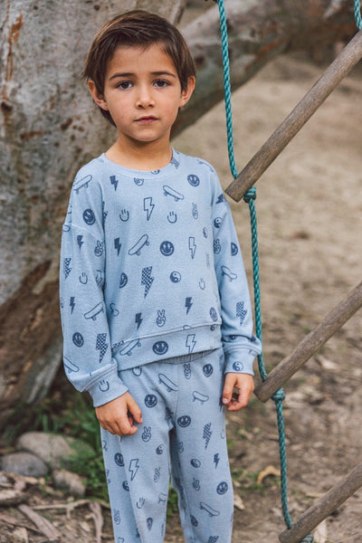 Icon Hacci Long Sleeve and Jogger Set