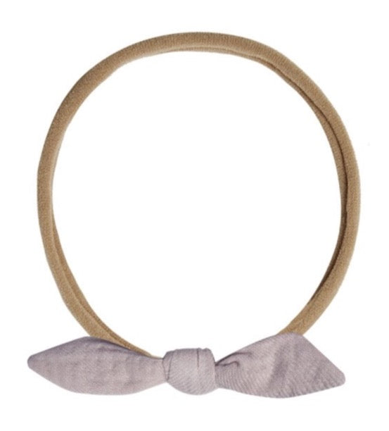 Lavender Little Knot Headband - Twinkle Twinkle Little One