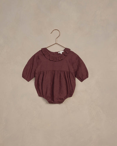 Adeline Romper - Fig - Twinkle Twinkle Little One